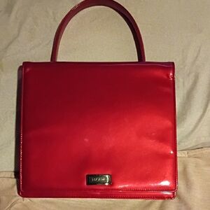 Escada Red Patent Leather Vintage Purse